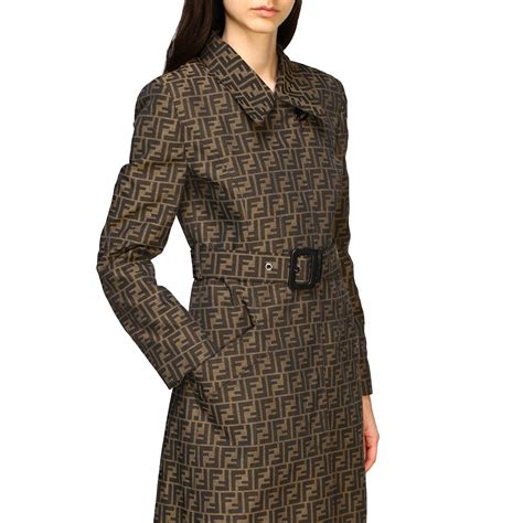 fendi trench coat|fendi women's trench.